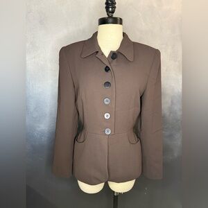 Vintage 111 State Brown Blazer | Size 6